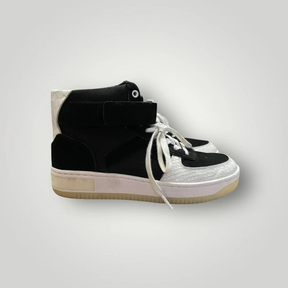 Michael Michael Kors High Top Sneakers 7 Black Jaden Streetwear Urban Designer